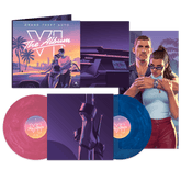 Grand Theft Auto VI: The Album - Vinilo Doble (Color Rosa y Azul Jaspeado)