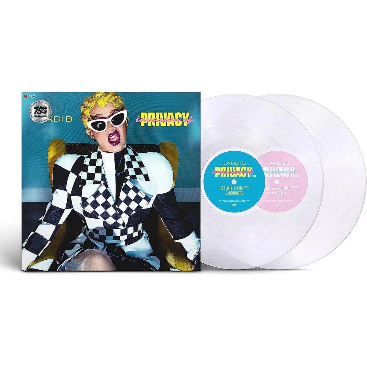 Invasion Of Privacy - 2 Vinilos Transparentes