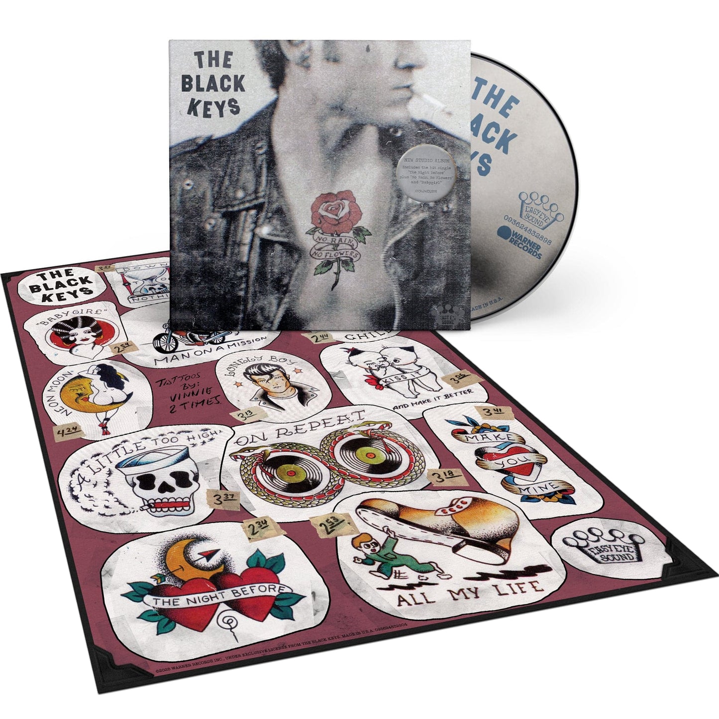 No rain, no flowers - CD