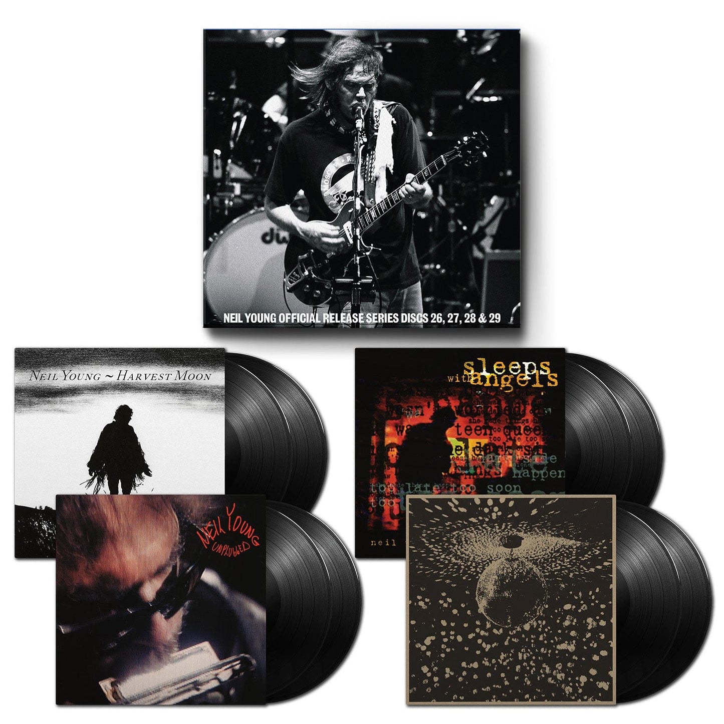Official Release Series Discs 26, 27, 28, 29 - 8 Vinilos