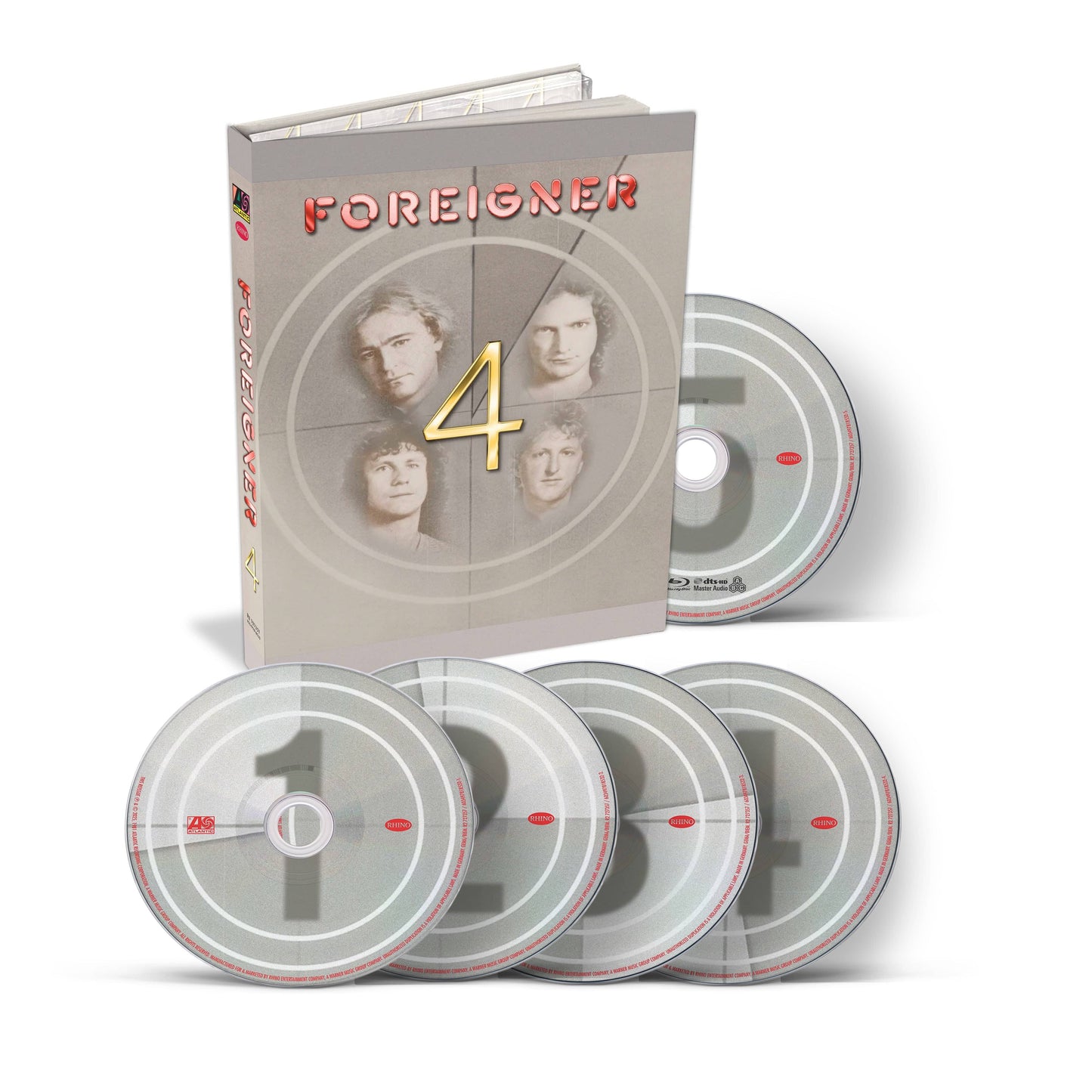 4 Deluxe - BOX (4CD + Blu-Ray)