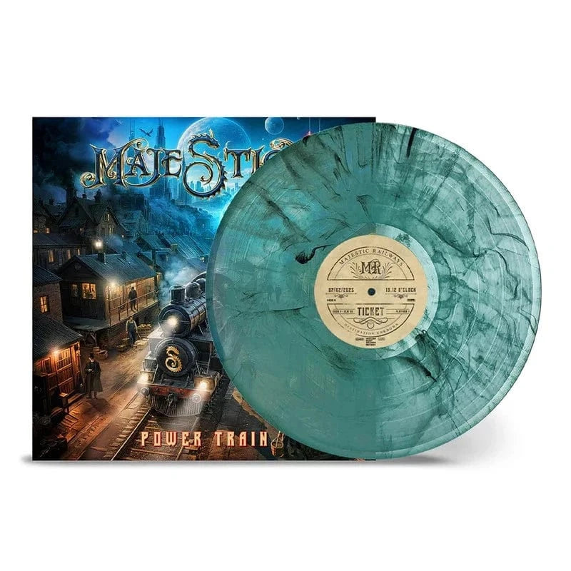 Power Train - Vinilo (Color Splatter Azul/Negro)