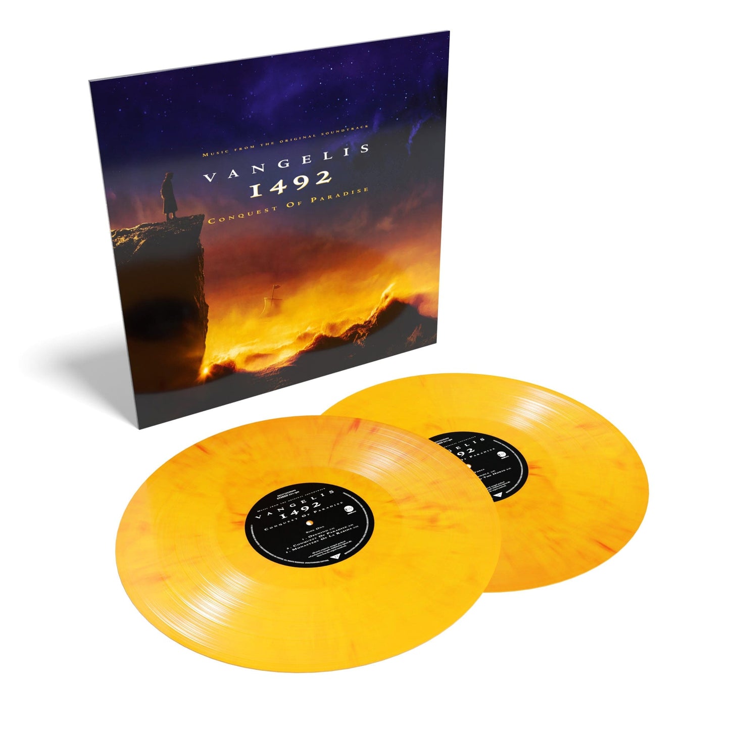 1492 : Conquest Of Paradise - Vinilo Doble (Color Amarillo Flameado)