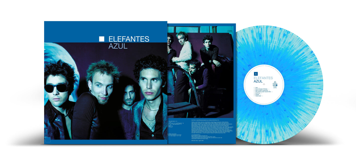 Azul 25 aniversario - Vinilo Splatter + Foto Firmada (Ed. Limitada)