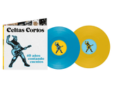 40 años contando cuentos - Vinilo Doble (Color Amarillo y Azul)