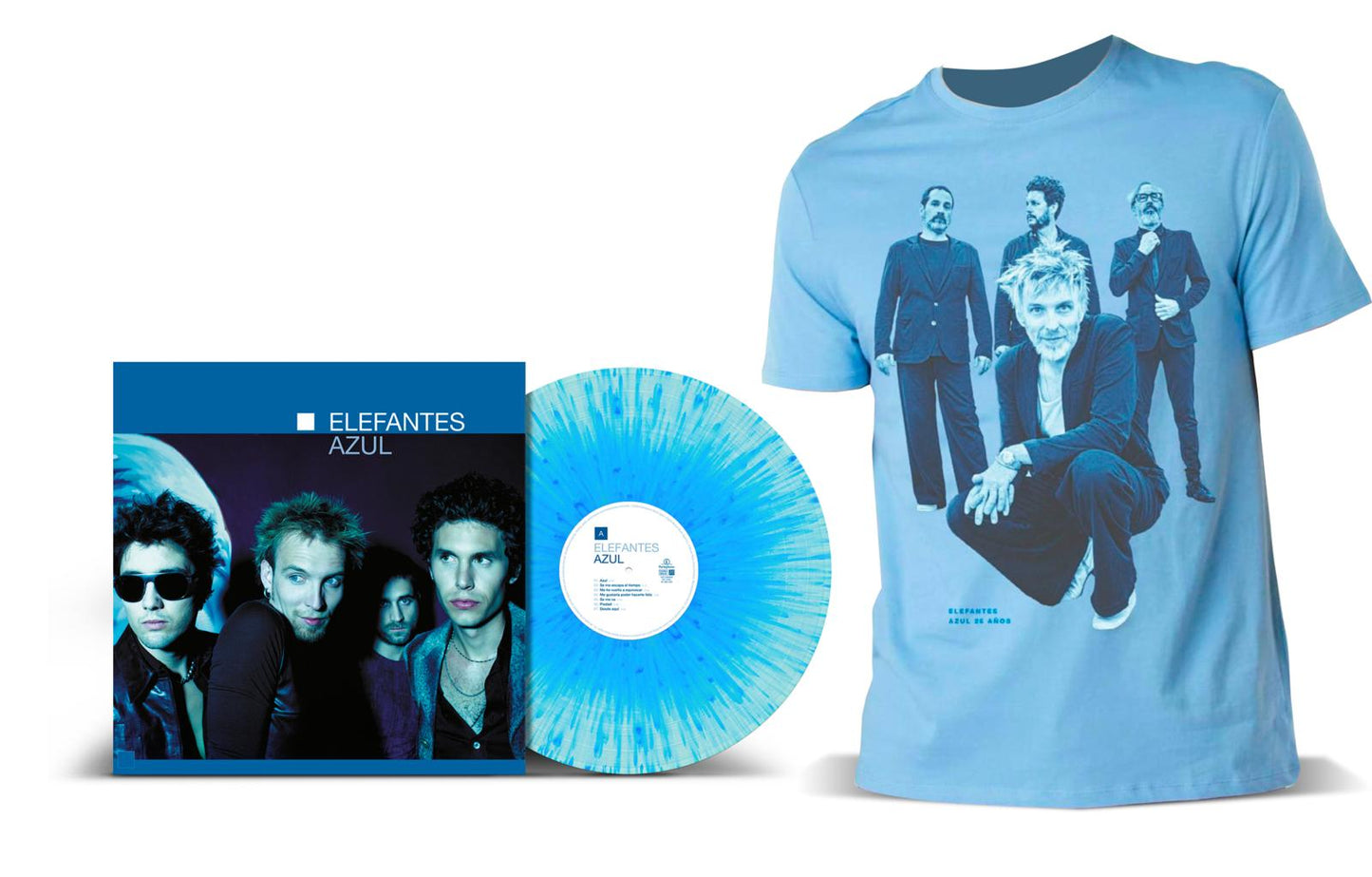 Azul 25 aniversario - Vinilo Splatter + Foto Firmada (Ed. Limitada)