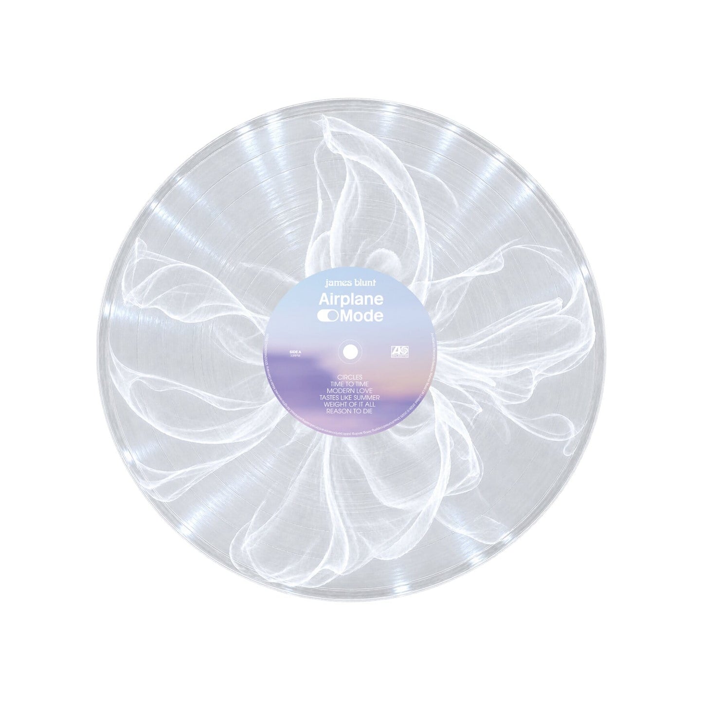 Airplane Mode - Vinilo Blanco y Transparente (ECORECORD)