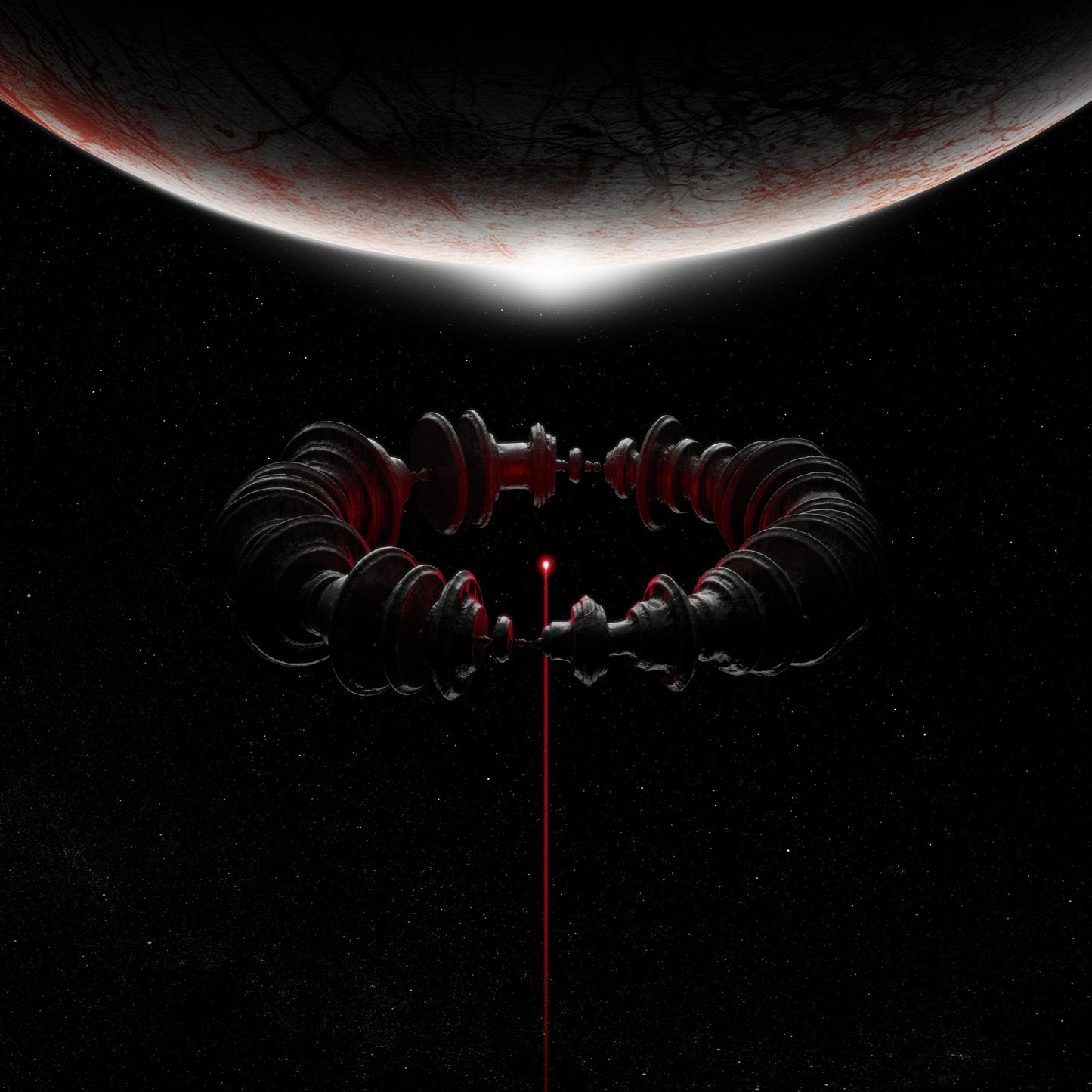 The WOW! Signal - Vinilo (Efecto Galaxia Marmolado Rojo/Gris)