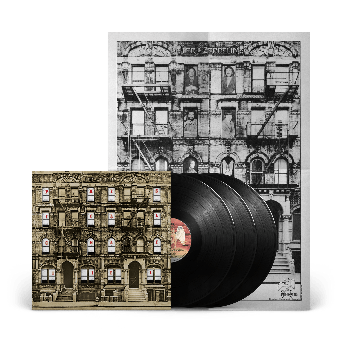 Physical Graffiti 50th Anniversary Deluxe Edition - 3 Vinilos + Póster