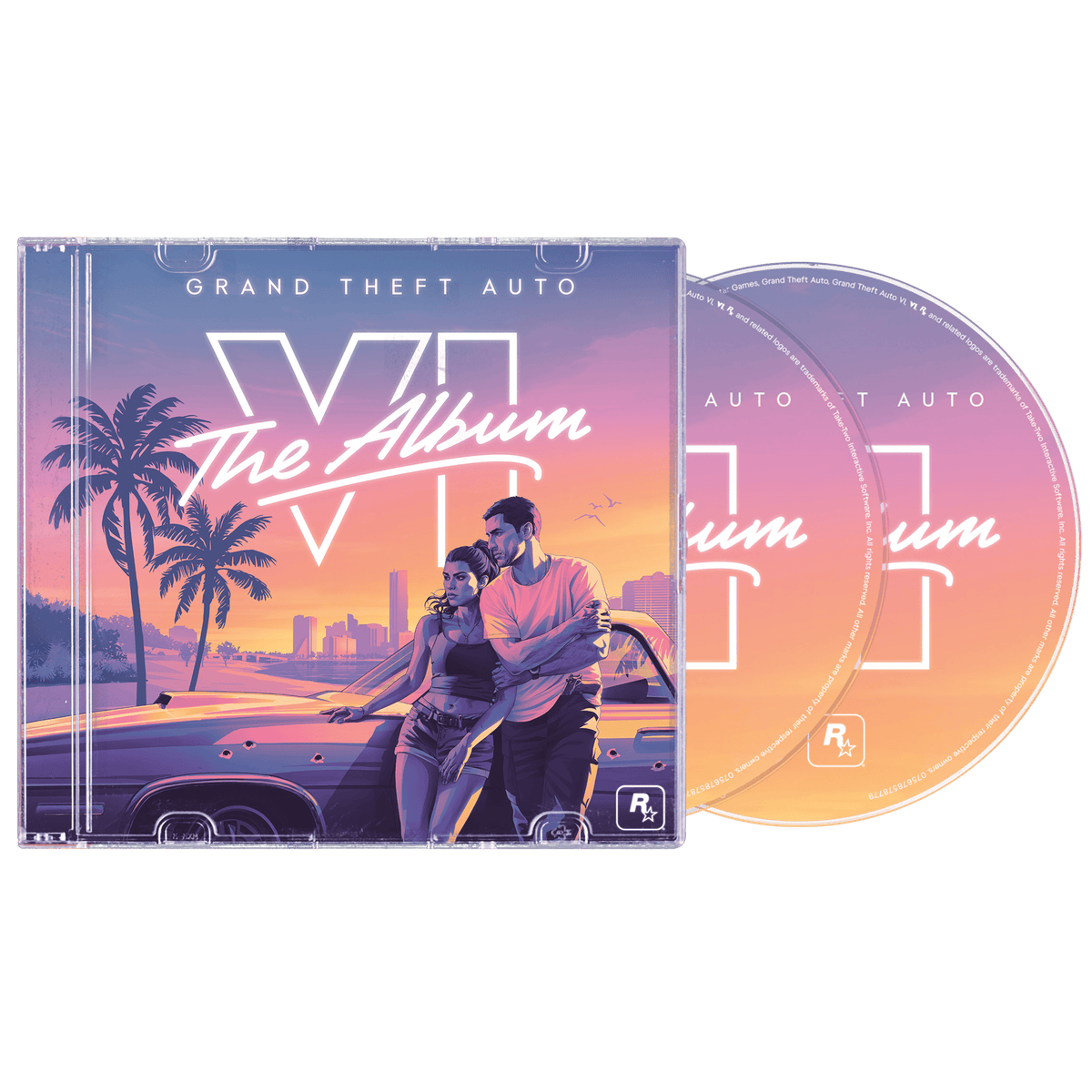 Grand Theft Auto VI: The Album - 2CD Jewelcase