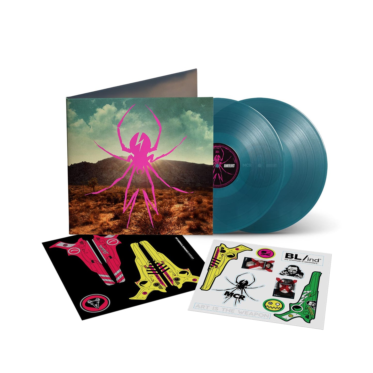 Danger Days: The True Lives of the Fabulous Killjoys (Ed. Deluxe) - Vinilo Doble (Color Azul Marino)