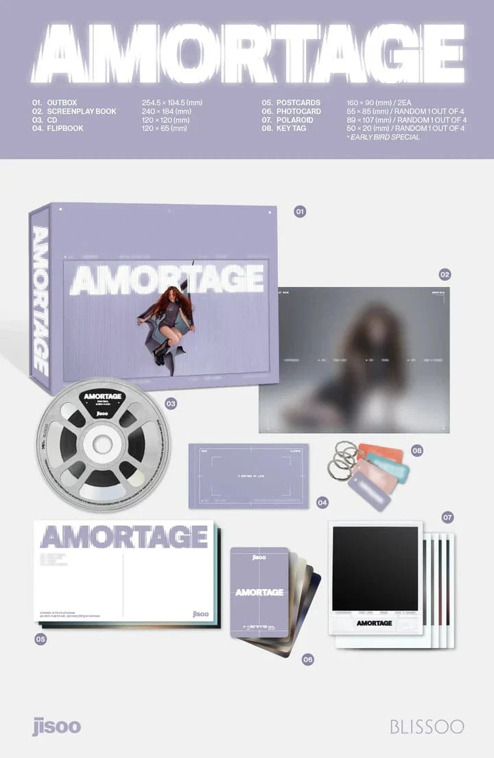 Amortage - CD Box (Color Púrpura)