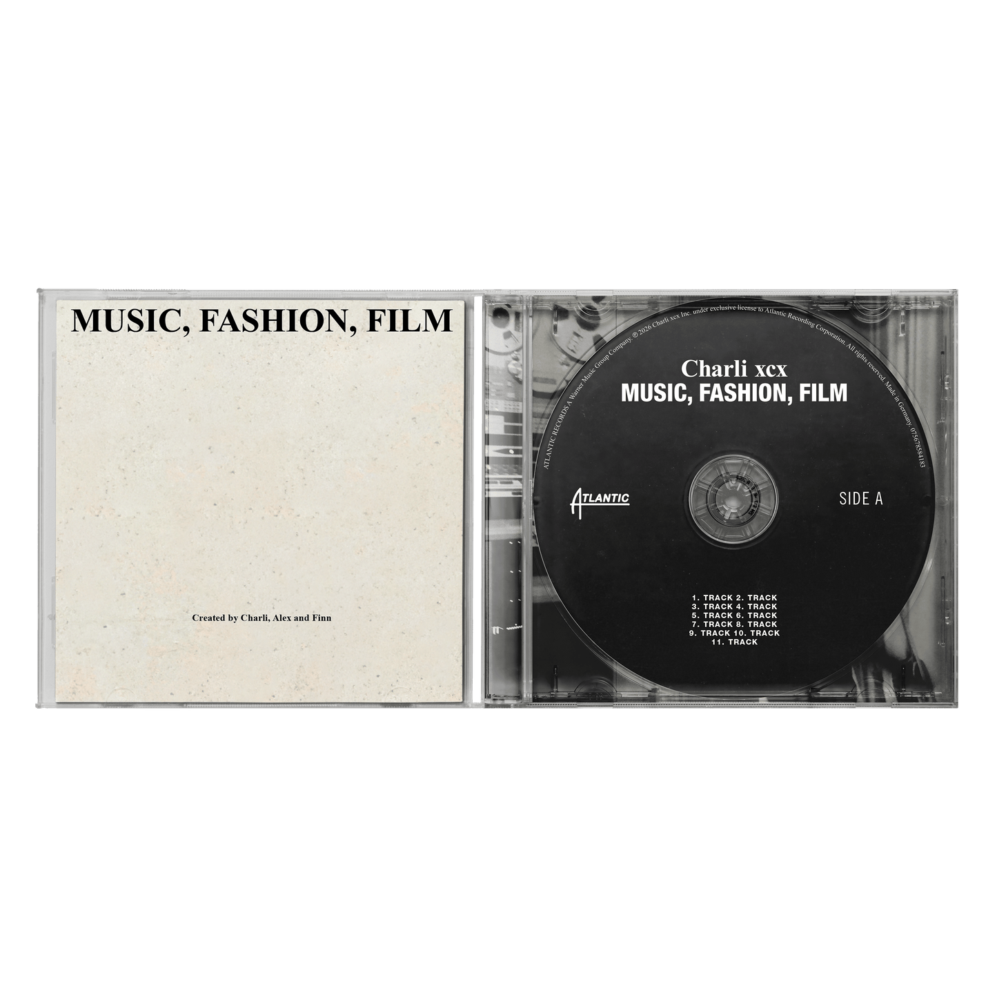 Music, Fashion, Film - CD