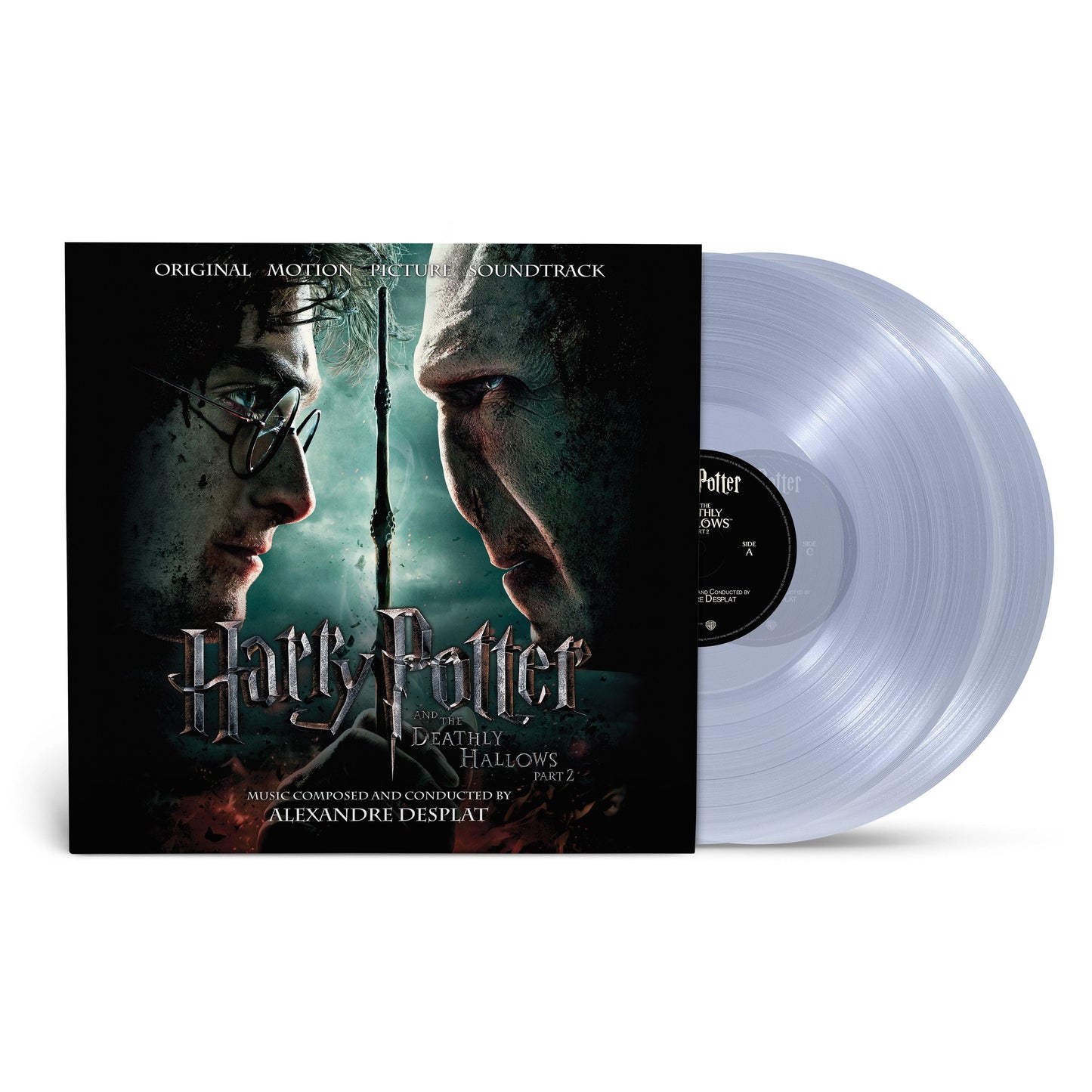 Harry Potter y las reliquias de la muerte: Parte 2 - Vinilo Doble (Edición Transparente)