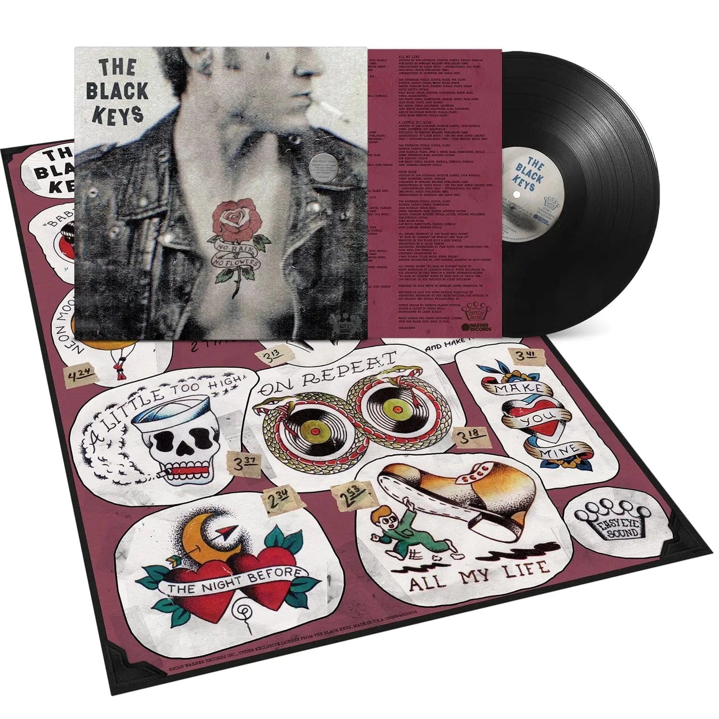 No rain, no flowers - Vinilo + Póster