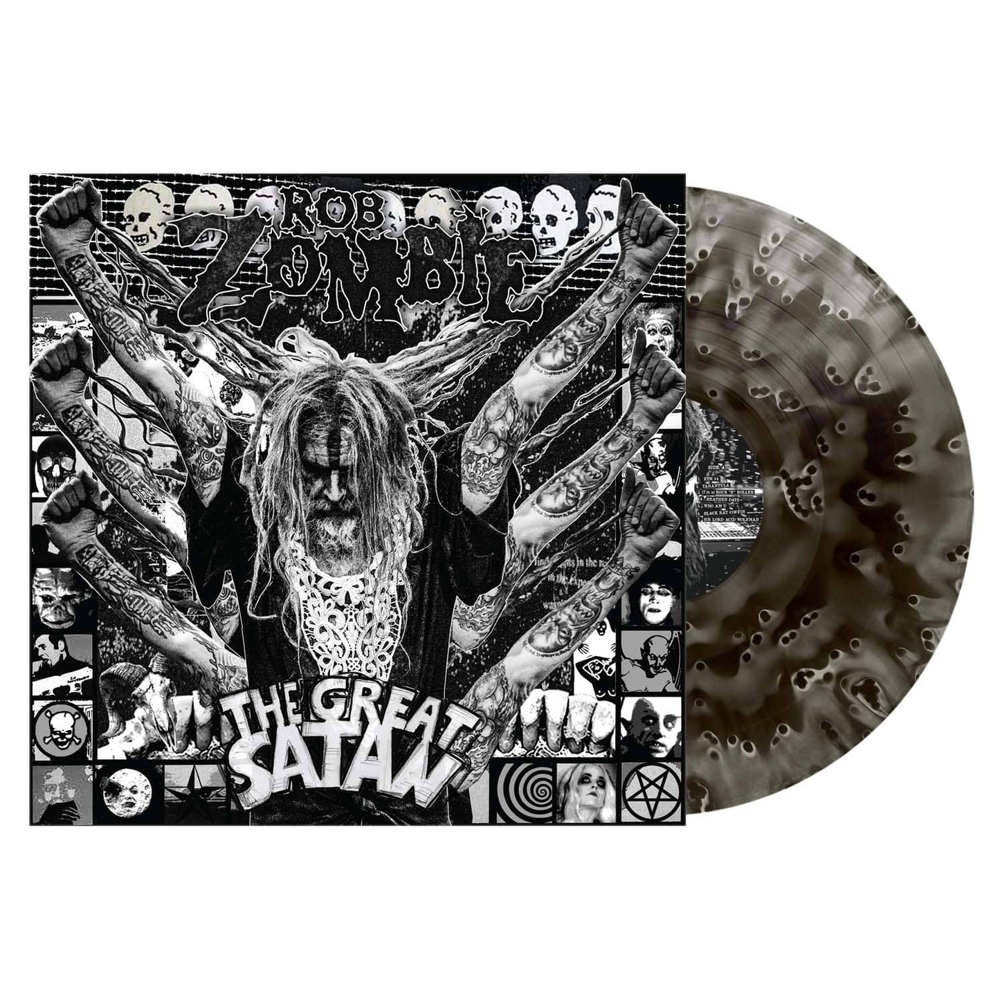 The Great Satan - Vinilo (Color Black White Swirl)