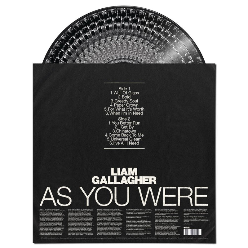 Liam Gallagher: As You Were - Vinilo (Edición Zoetrope) – Tienda