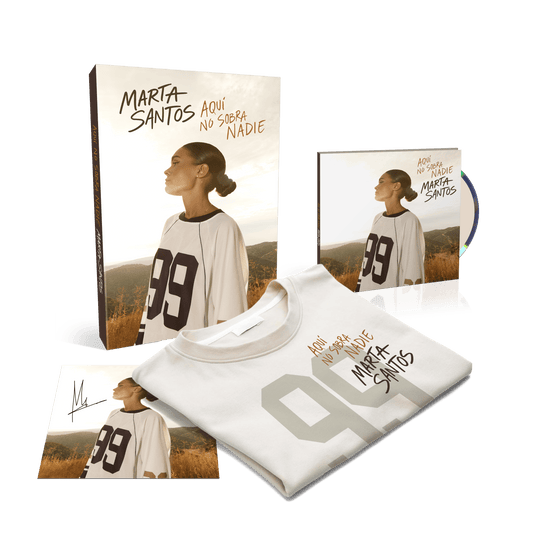 Aquí No Sobra Nadie - CD BOX + Camiseta Exclusiva + Postal Firmada
