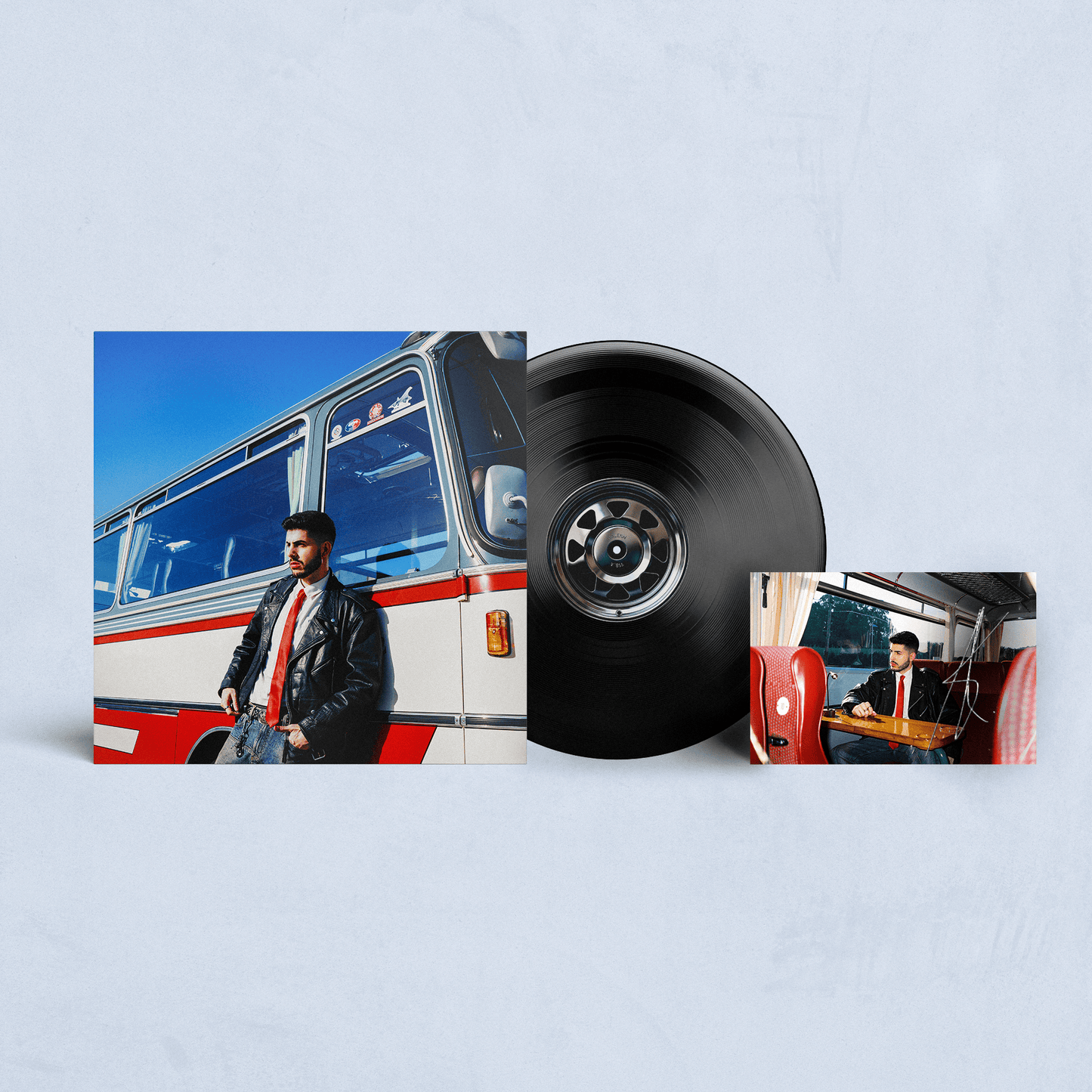 118 - Vinilo + Postal Firmada