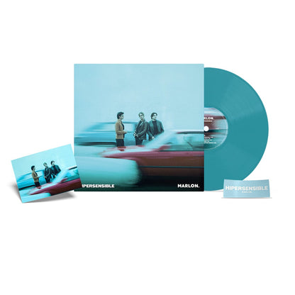 Hipersensible - Vinilo (Color Turquesa) + Postal Firmada