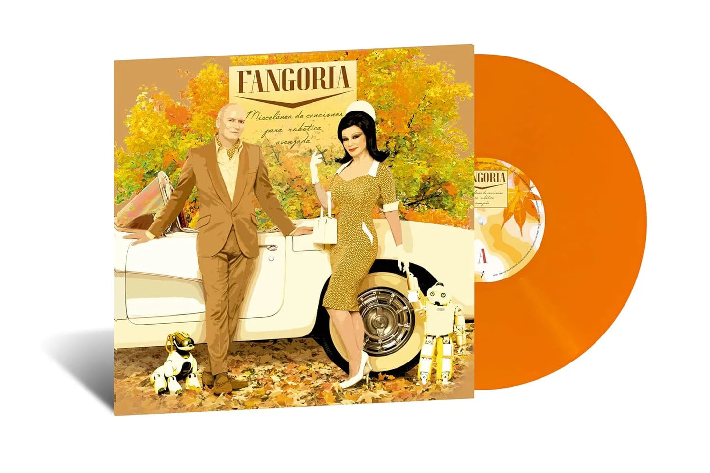 De Miscelánea De Canciones Para Robótica Avanzada - Vinilo (Maxi Color Naranja Edición Limitada)