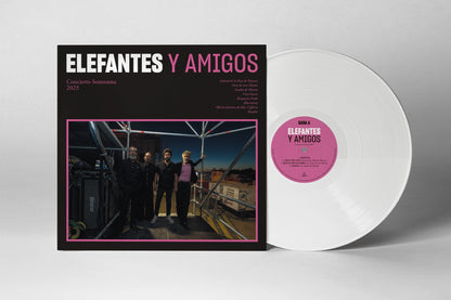 Elefantes y amigos: Concierto Sonorama 2023 - Vinilo Blanco