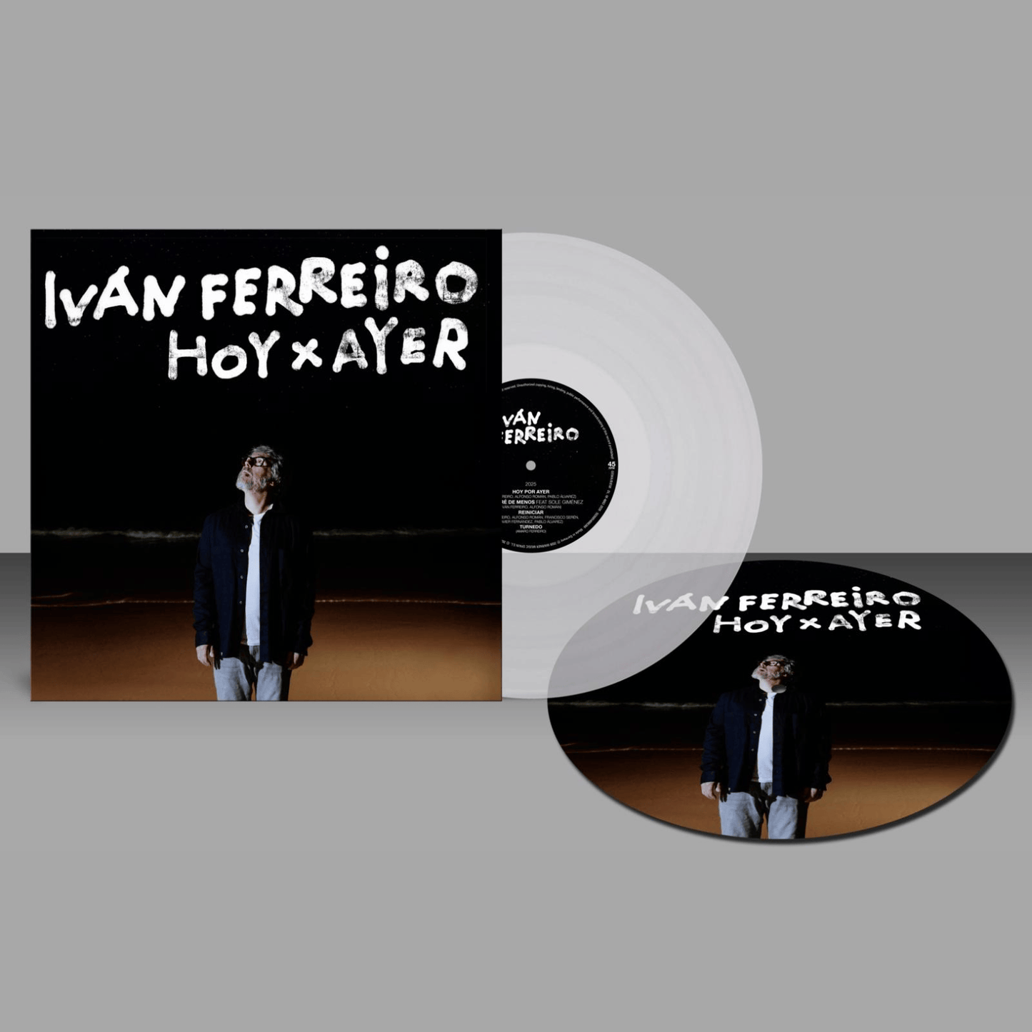 Hoy x Ayer - Vinilo 12' (Color Transparente) + Slipmat