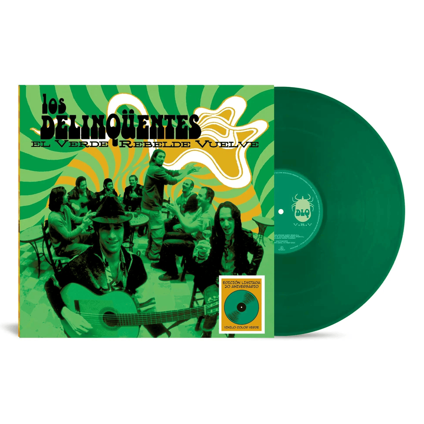 El verde rebelde vuelve - Vinilo (Color Verde)