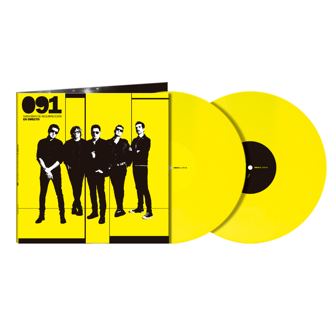 Maniobra de resurrección - Vinilo Doble (Color Amarillo)