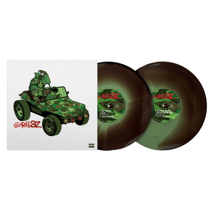 Gorillaz - Vinilo Doble (Color Verde y Marrón Camuflaje) (Ed. Limitada)
