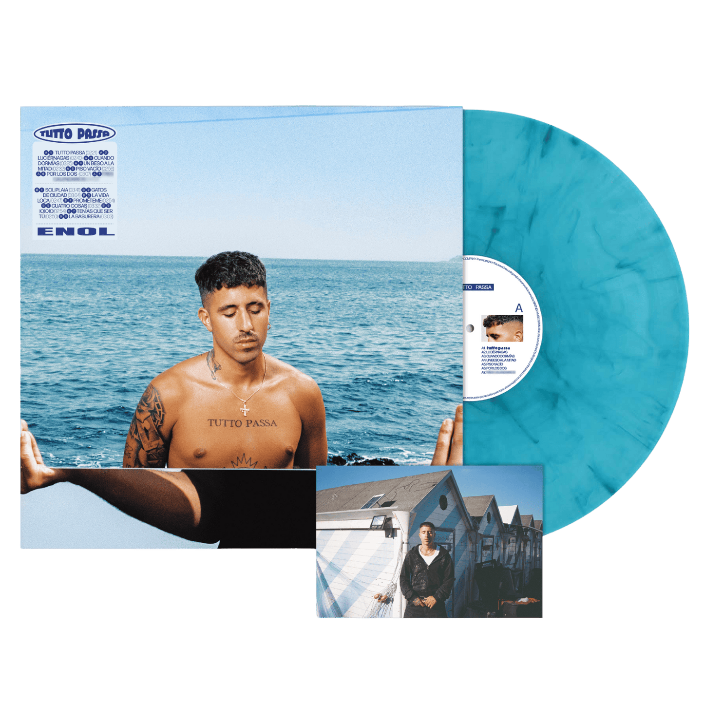 Tutto Passa - Vinilo (Color Azul) + Postal Firmada