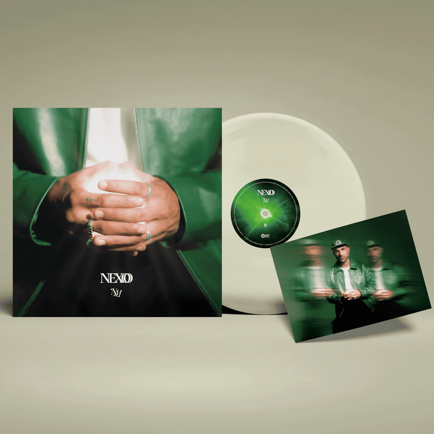 NEXO - Vinilo (Color Transparente / Brilla En La Oscuridad) + Postal Firmada