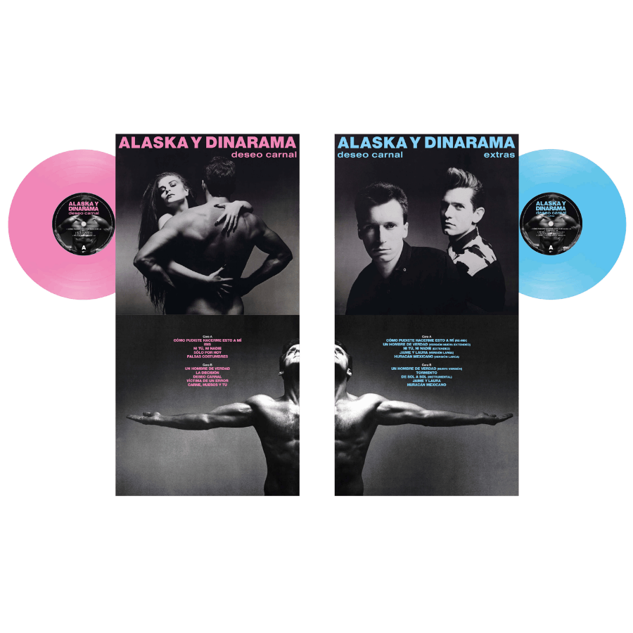 Deseo Carnal XL - 2 Vinilos Color Rosa Y Azul