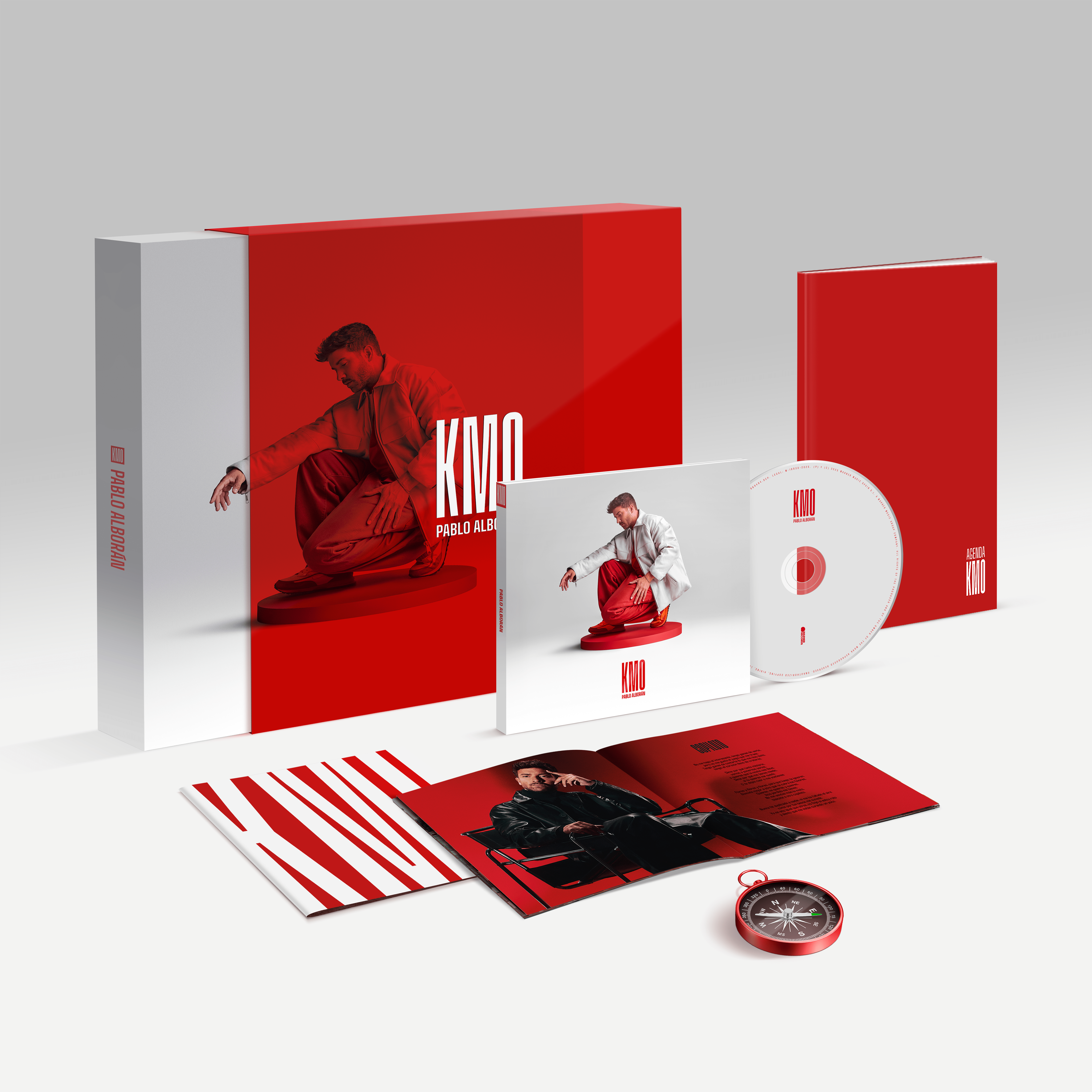 Pablo Alborán - KM0 (BOX Deluxe: CD Digipack + Libreta + Brújula ...