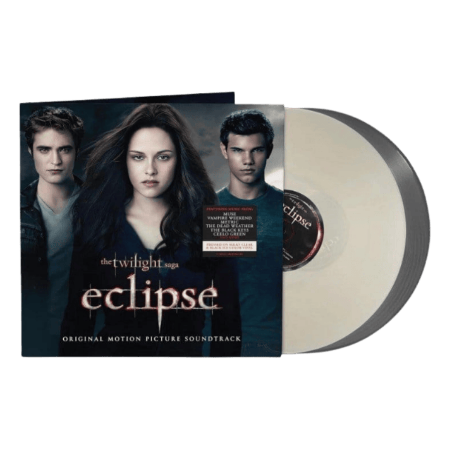 The Twilight Saga: Eclipse - Vinilo Doble (Color Negro Hielo y Transparente)