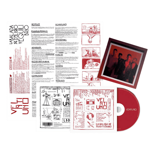 Veintiuno - La Balada De Delirio Y Equilibrio - CD + Postal Firmada