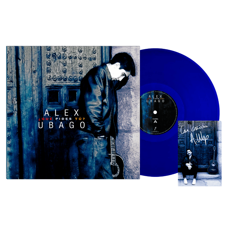 ¿Qué pides tú? 25 Aniversario - Vinilo Azul + Postal Firmada (Ed. Limitada)