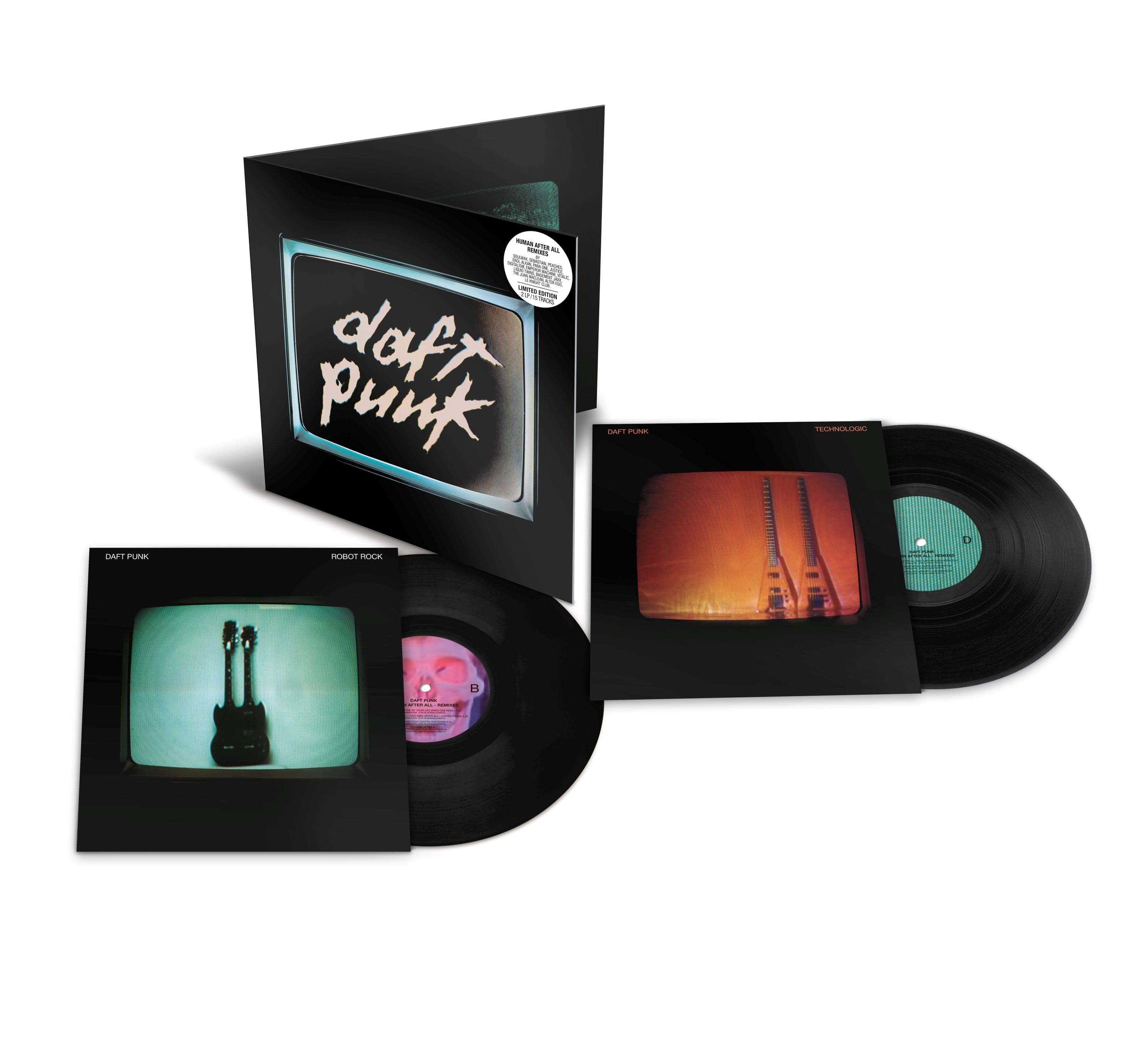 Daft Punk: Human After All: Remixes - Vinilo Doble – Tienda Warner