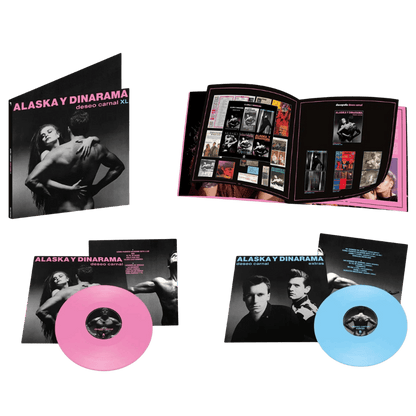 Deseo Carnal XL - 2 Vinilos Color Rosa Y Azul
