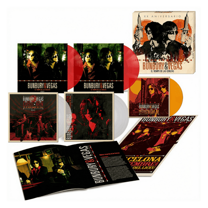 El tiempo de las cerezas XX Aniversario - BOX (5LP Color + Libro + Póster)