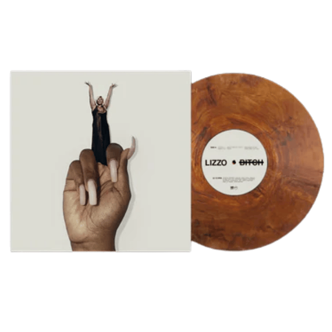 BITCH - Vinilo (Color Marrón y Negro)
