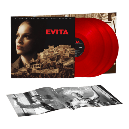 Evita: The Complete Motion Picture Soundtrack - Vinilo Triple (Color Rojo)