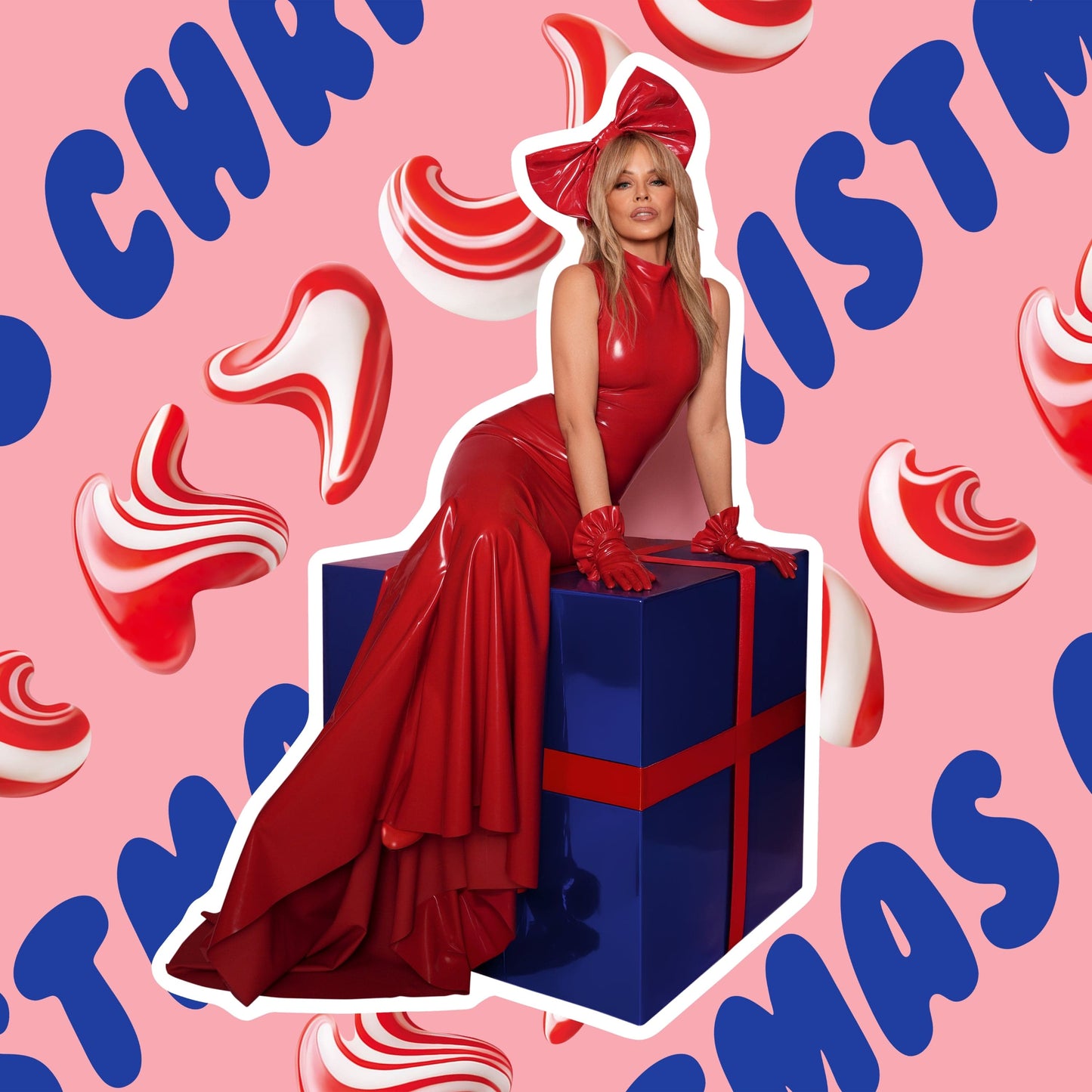 Kylie Christmas (Fully Wrapped) - Vinilo (Color Rojo)