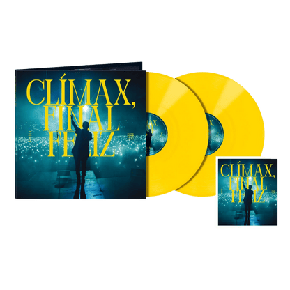 Clímax, Final Feliz - 2 Vinilos (Color Amarillo + Postal Firmada)