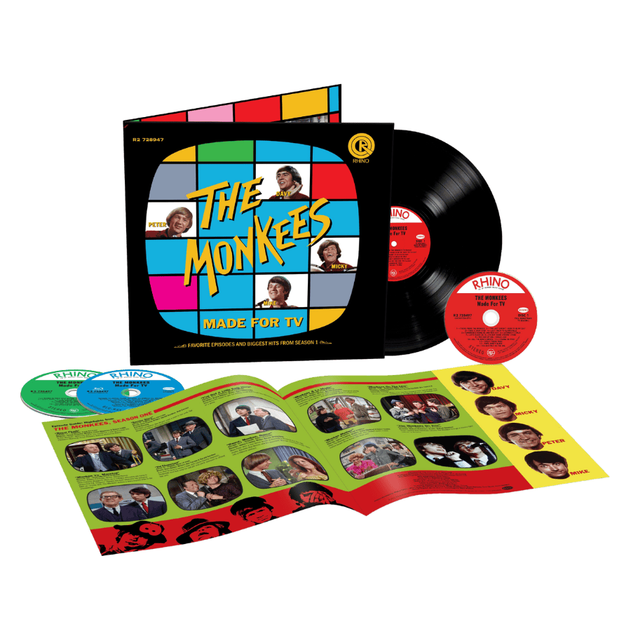 Made For TV: Official Soundtrack to Season 1 of The Monkees - Vinilo + 2CD + Blu Ray
