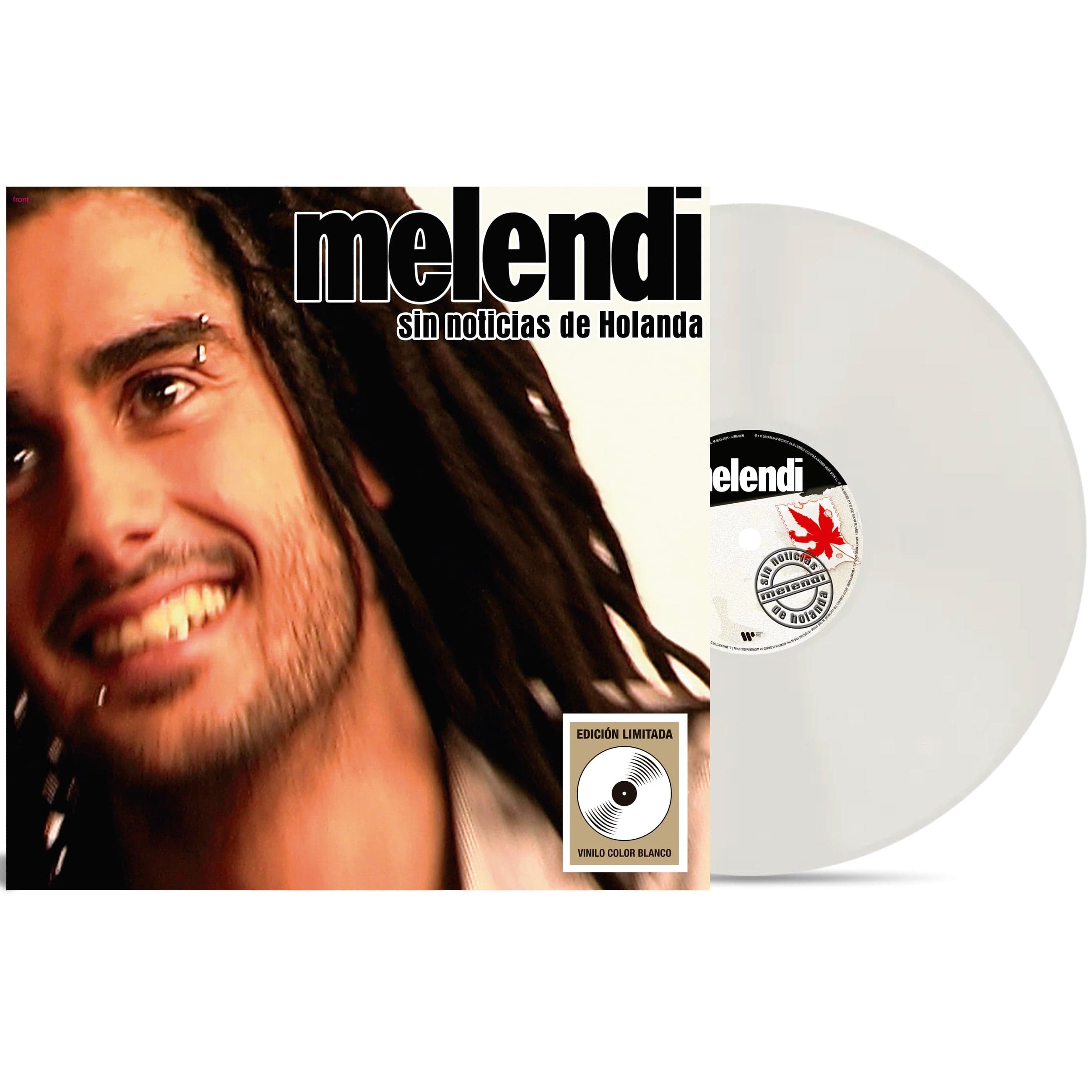 ■[会場限定/廃盤] MINIQLO CD「Viento blanco」■ Melendi: Sin noticias de Holanda - Vinilo (Color Blanco) – Tienda